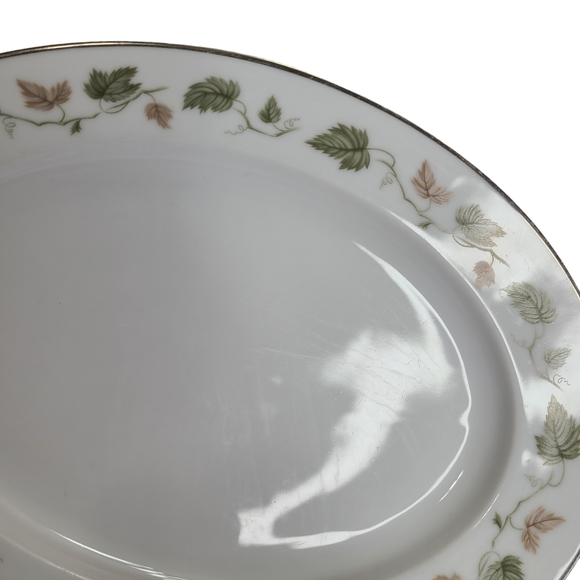 Noritake Japan Vineyard 11.5 Inch Oval Serving Platter Replacement Piece 6449 - Picture 10 of 11